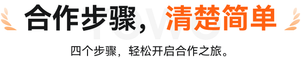 合作步骤，清楚简单